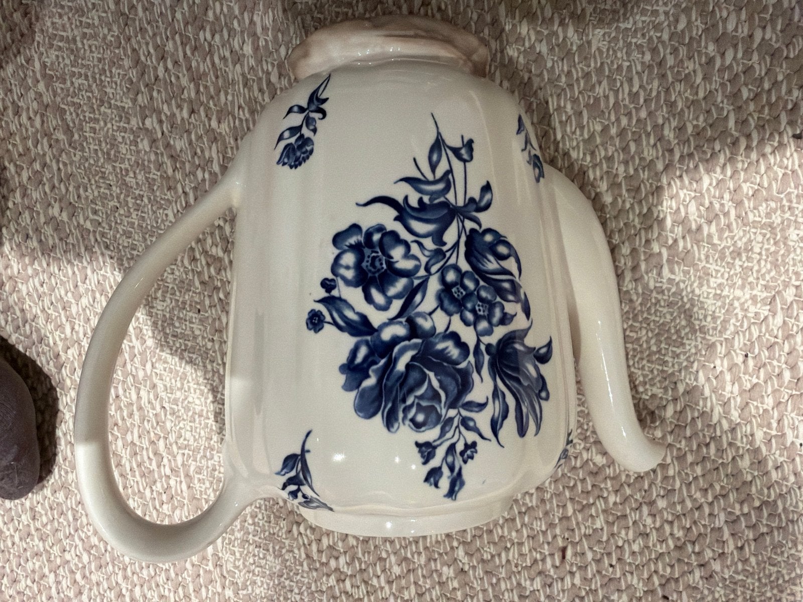 Petrus Regout & Co Maastricht Koffiepot - Bouquet Bleu, Ophalen of Verzenden