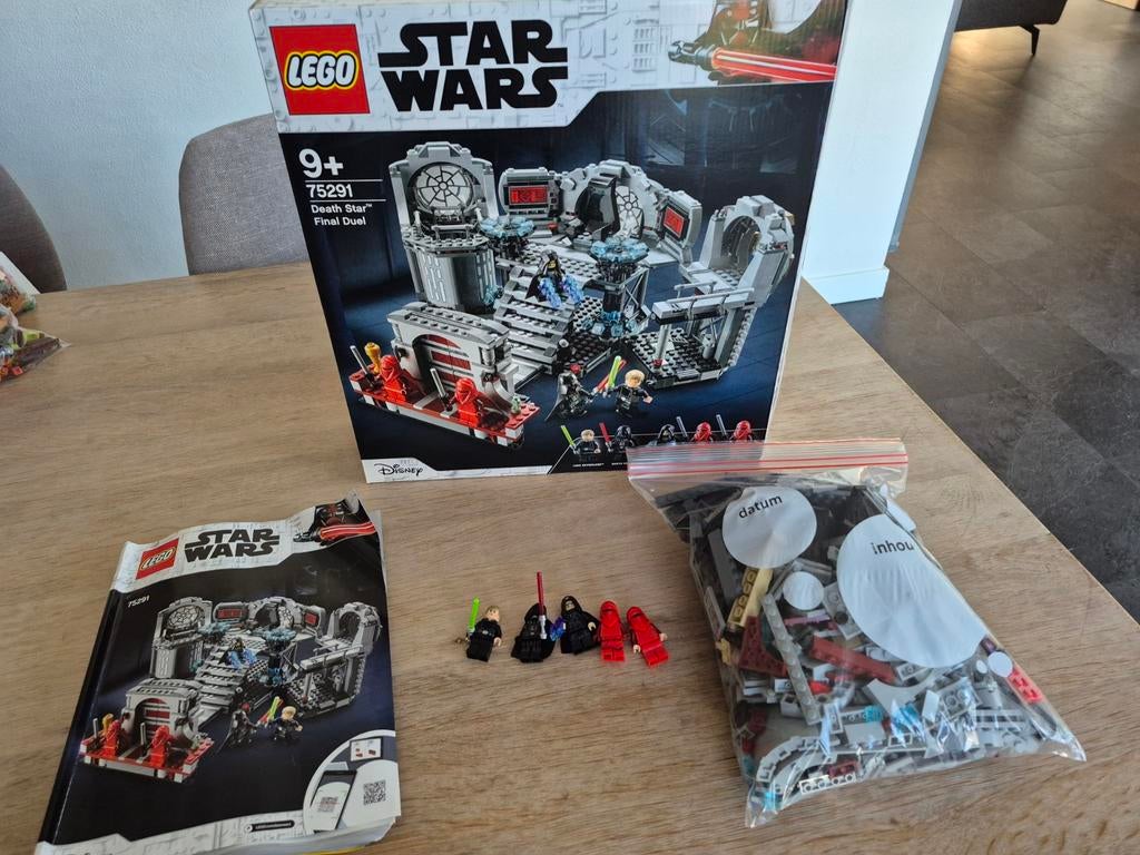 Lego Star Wars 75291 Death Star Final Duel Compleet, Ophalen of Verzenden