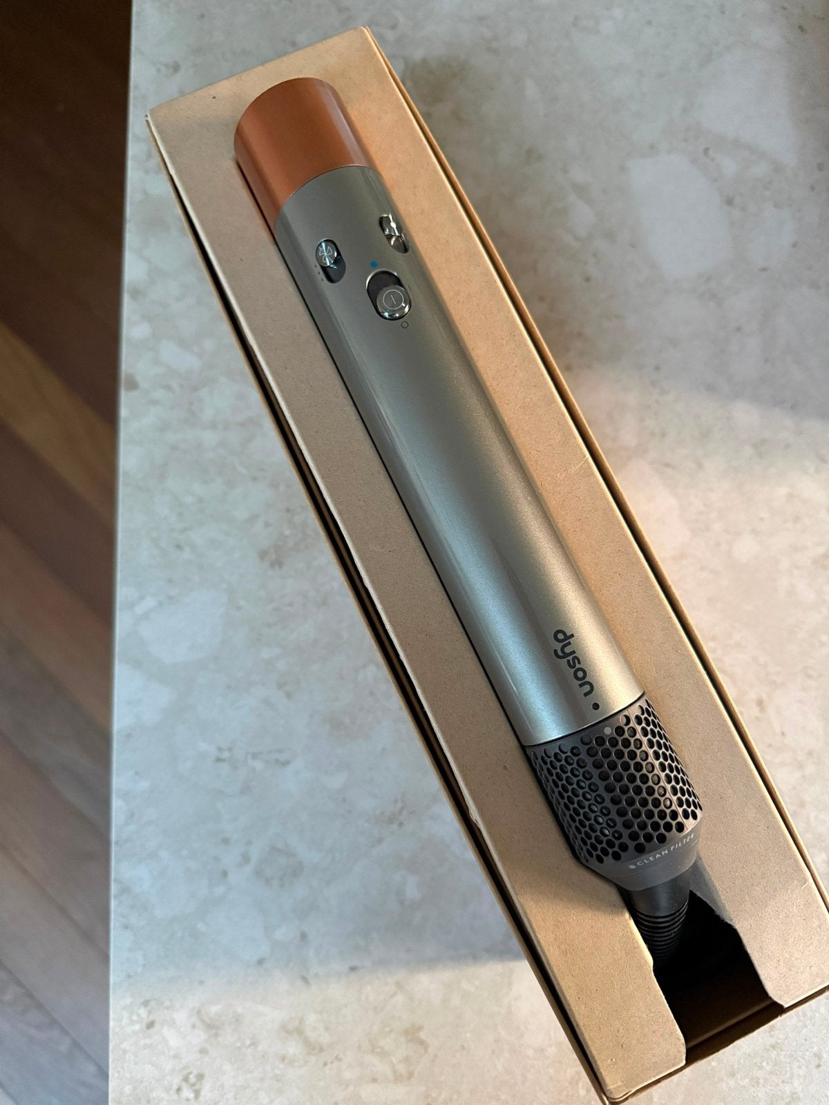 Dyson Airwrap Origin HS02 — | Z.g.a.n. | Originele doos, Ophalen of Verzenden, Zo goed als nieuw, Föhn of Haardroger