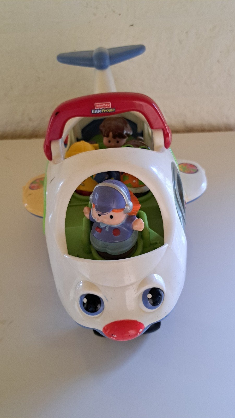 Fisher-Price Little People Vliegtuig met poppetjes, Ophalen of Verzenden, Gebruikt, Overige typen
