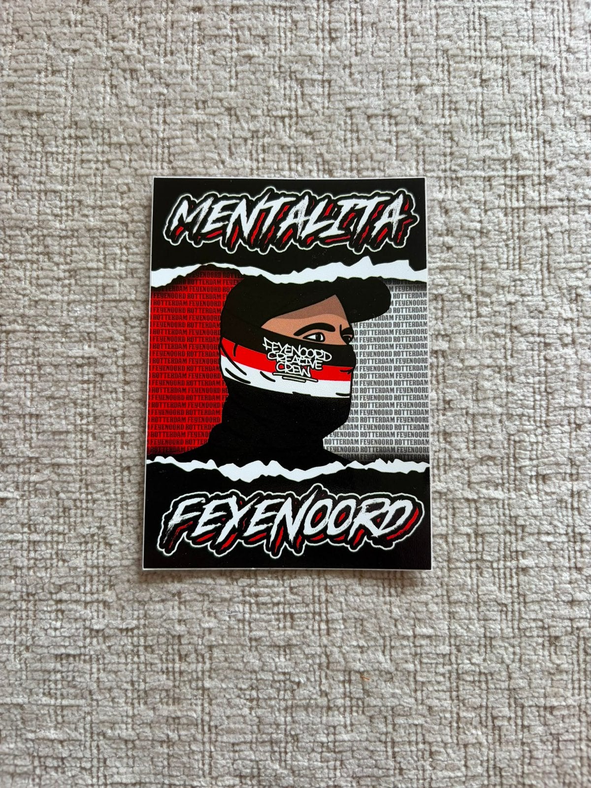 Feyenoord sticker, Ophalen of Verzenden, Zo goed als nieuw, Sport