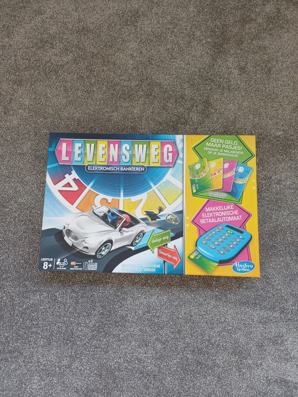 Levensweg Elektronisch Bankieren, Een of twee spelers, Ophalen of Verzenden, Zo goed als nieuw, Hasbro