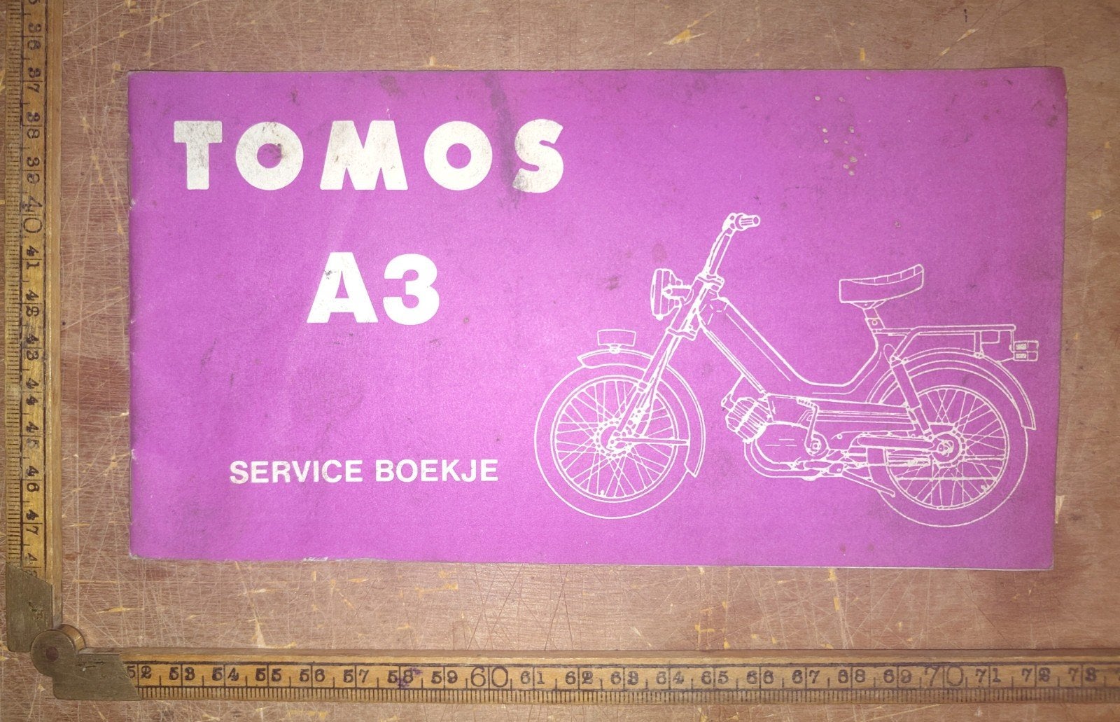 Tomos A3 instructieboekje 1986, Fietsen en Brommers, Ophalen of Verzenden