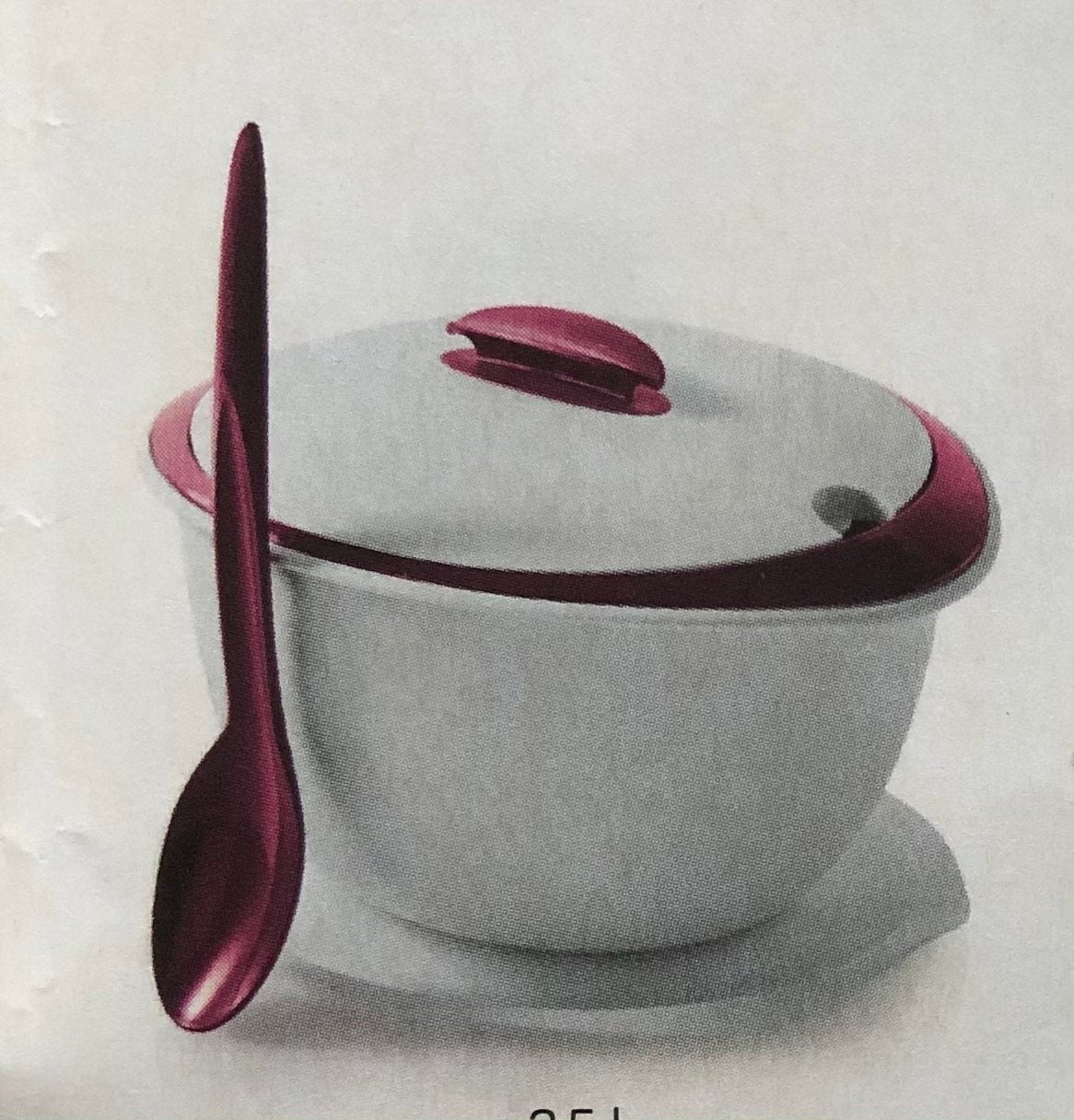 Tupperware Iso Duo Serveerschaal - Splinternieuw, Schaal, Wit, Nieuw, Ophalen of Verzenden