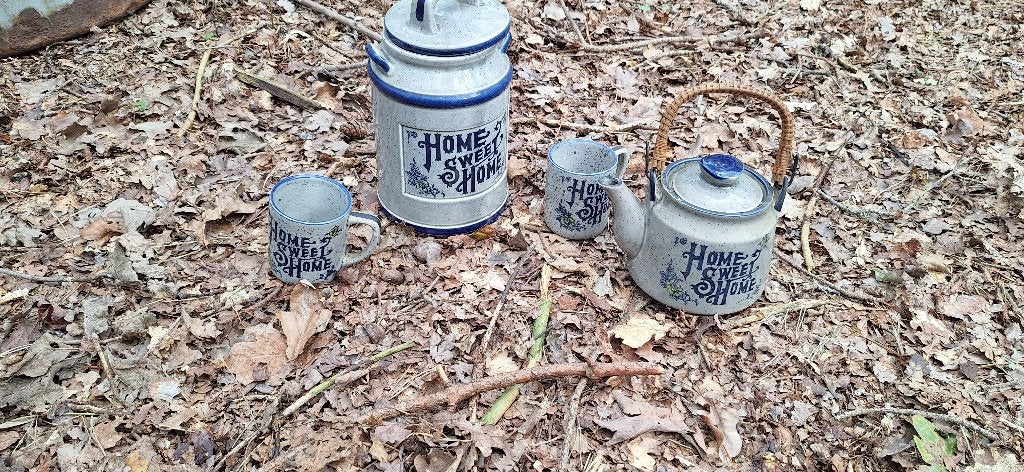 Cottage core vintage servies, Ophalen