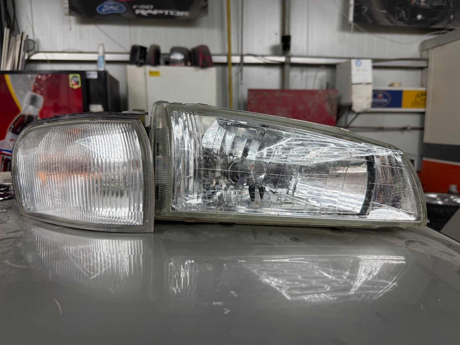 ichikoh japan koplamp rechts + Pinkdoos | Subaru impreza, Ophalen, Gebruikt, Subaru