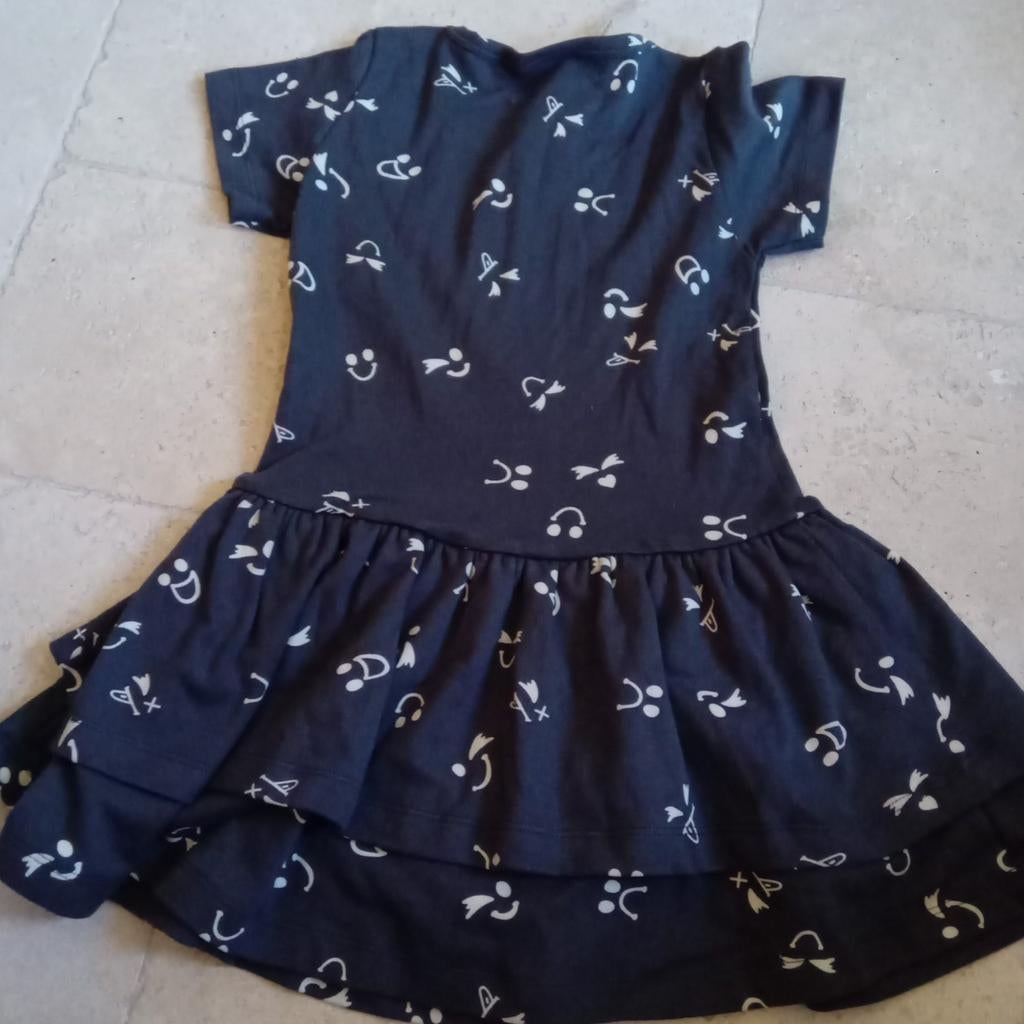 Nieuw Q-tie jurkje met print, maat 5-6 jaar, Meisje, Nieuw, Ophalen of Verzenden, Jurk of Rok