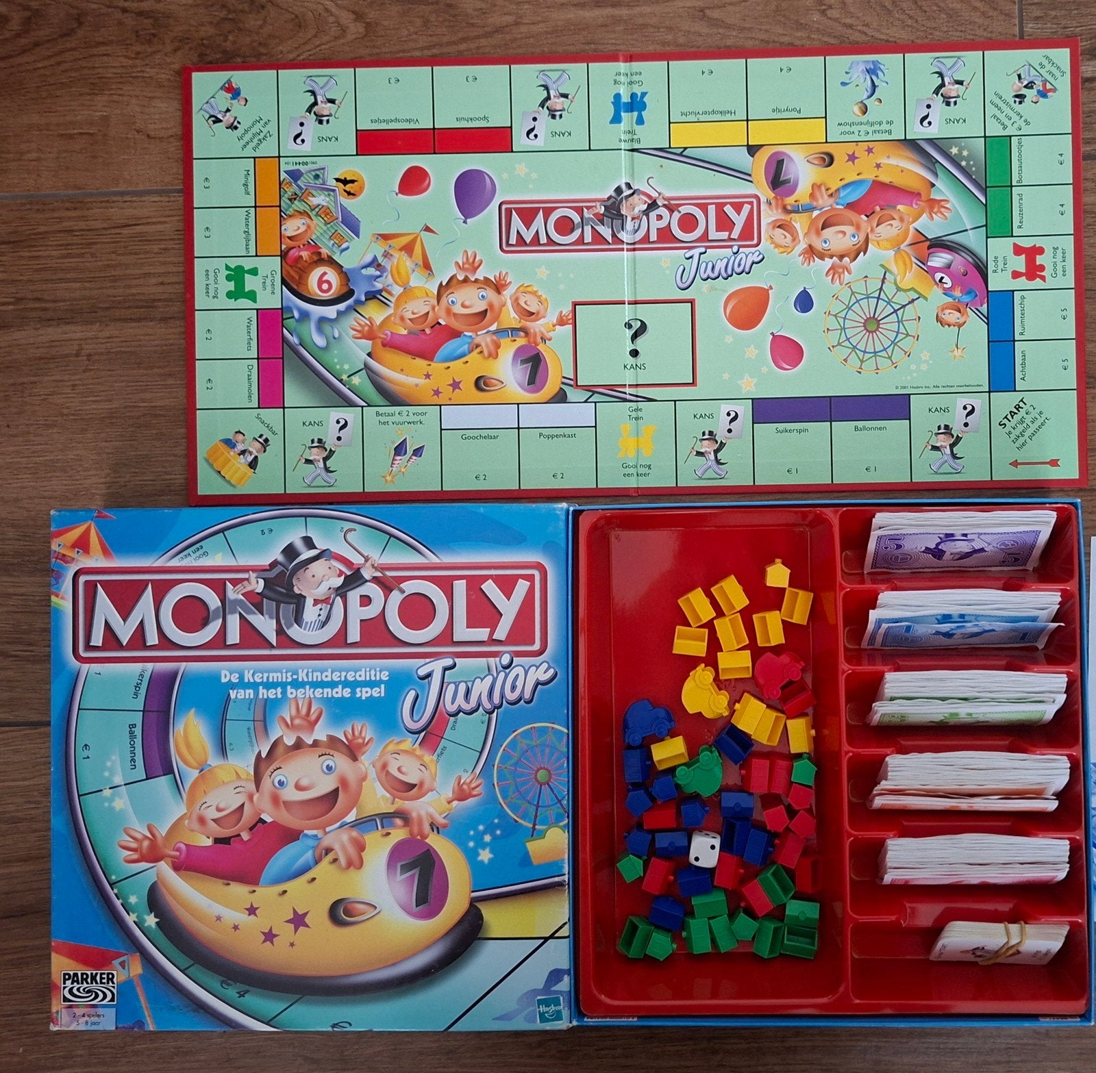 Monopoly junior compleet, Ophalen of Verzenden, Zo goed als nieuw