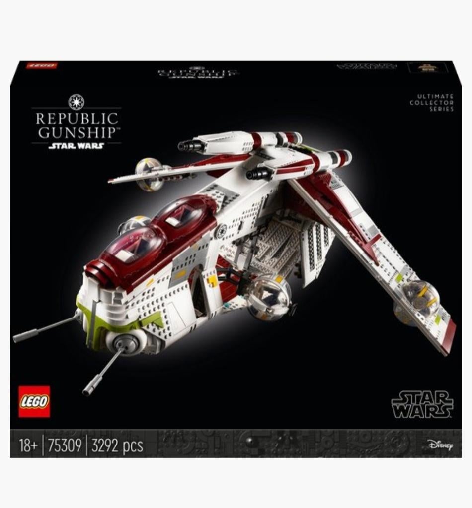 LEGO Star Wars UCS Republic Gunship - 75309 <>NIEUW<>, Kinderen en Baby's, Speelgoed | Duplo en Lego, Star Wars, Nieuw, Ophalen of Verzenden