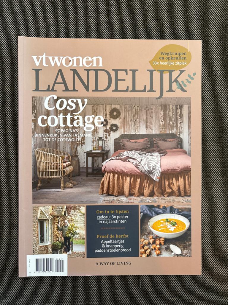 VTwonen Landelijk Cosy Cottage Magazine - Najaarstinten, Boeken, Verzenden, Nieuw, Overige typen