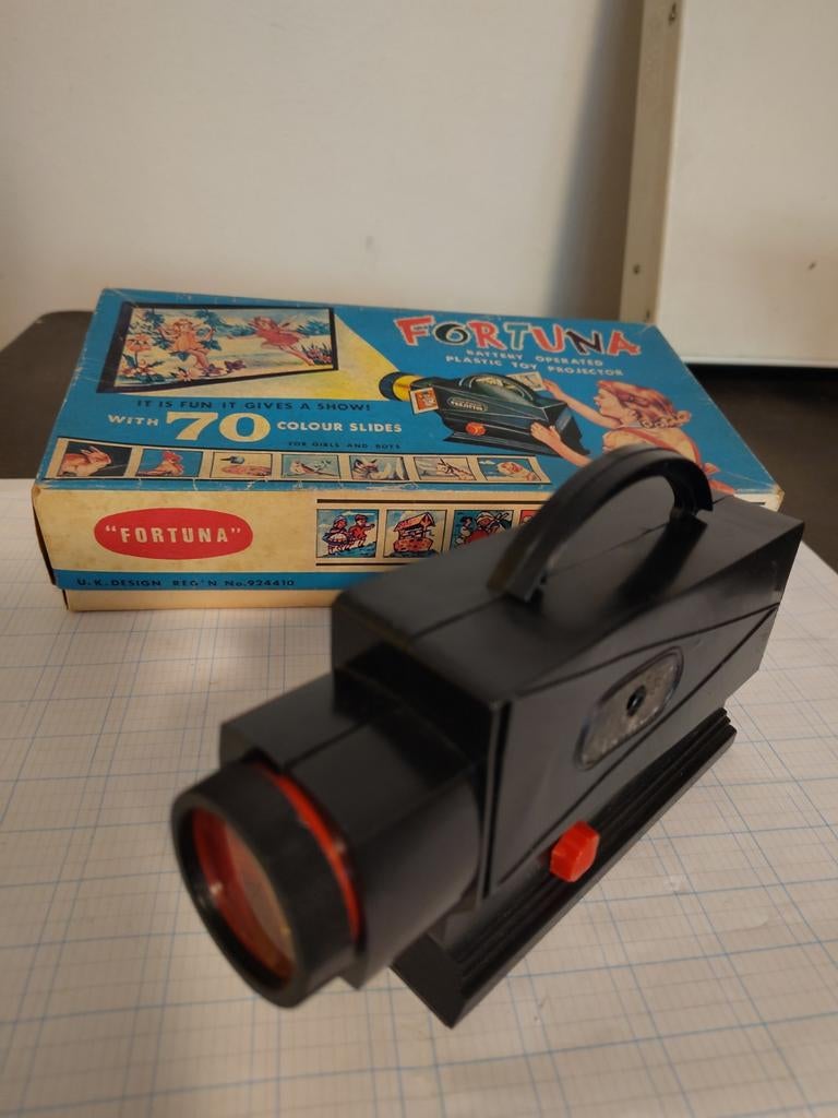 Fortuna plastic projector, Ophalen of Verzenden