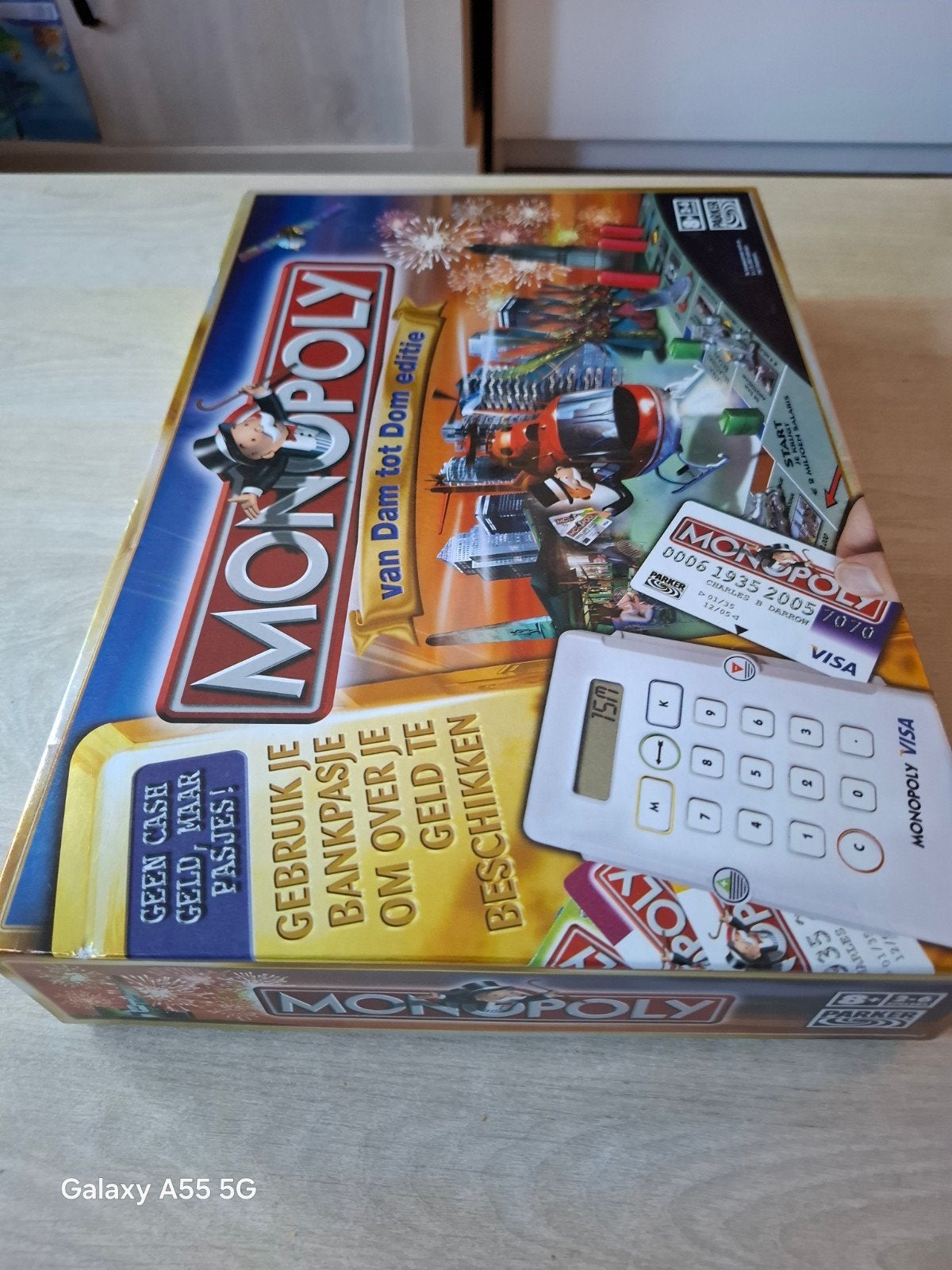 Monopoly: Van Dam tot Dom editie (met bankpasjes), Parker, Ophalen of Verzenden, Zo goed als nieuw, Consumercare@hasbro.co.uk