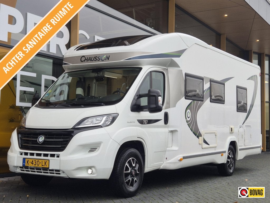 Chausson Special Edition 757 Lengtebedden Face to face, Boiler, Fiat, Veiligheidssloten, Elektrische ramen