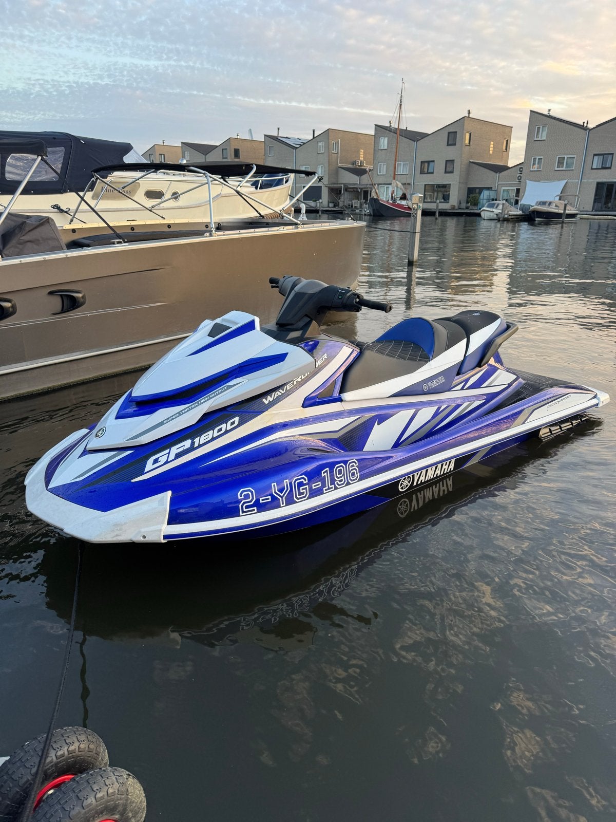 Yamaha WaveRunner GP1800 l 280PK l Grip Gear l Riba trailer, Watersport en Boten, Jetski's en Waterscooters, Gebruikt, 200 pk of meer