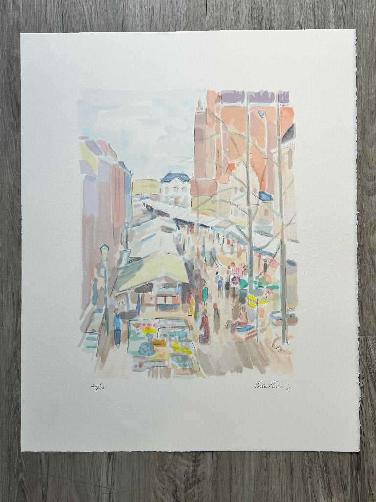 Zeefdruk Ellen van Stokkum, Antiek en Kunst, Kunst | Litho's en Zeefdrukken, Gesigneerd, Verzenden, Zeefdruk