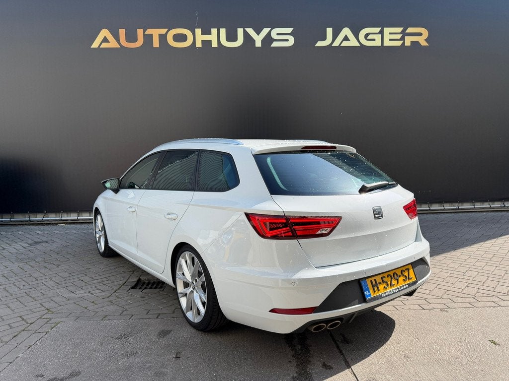Seat Leon ST 2.0 TSI FR Business Intense Automaat Carplay Se, Stof, Gebruikt, 1984 cc, Leon