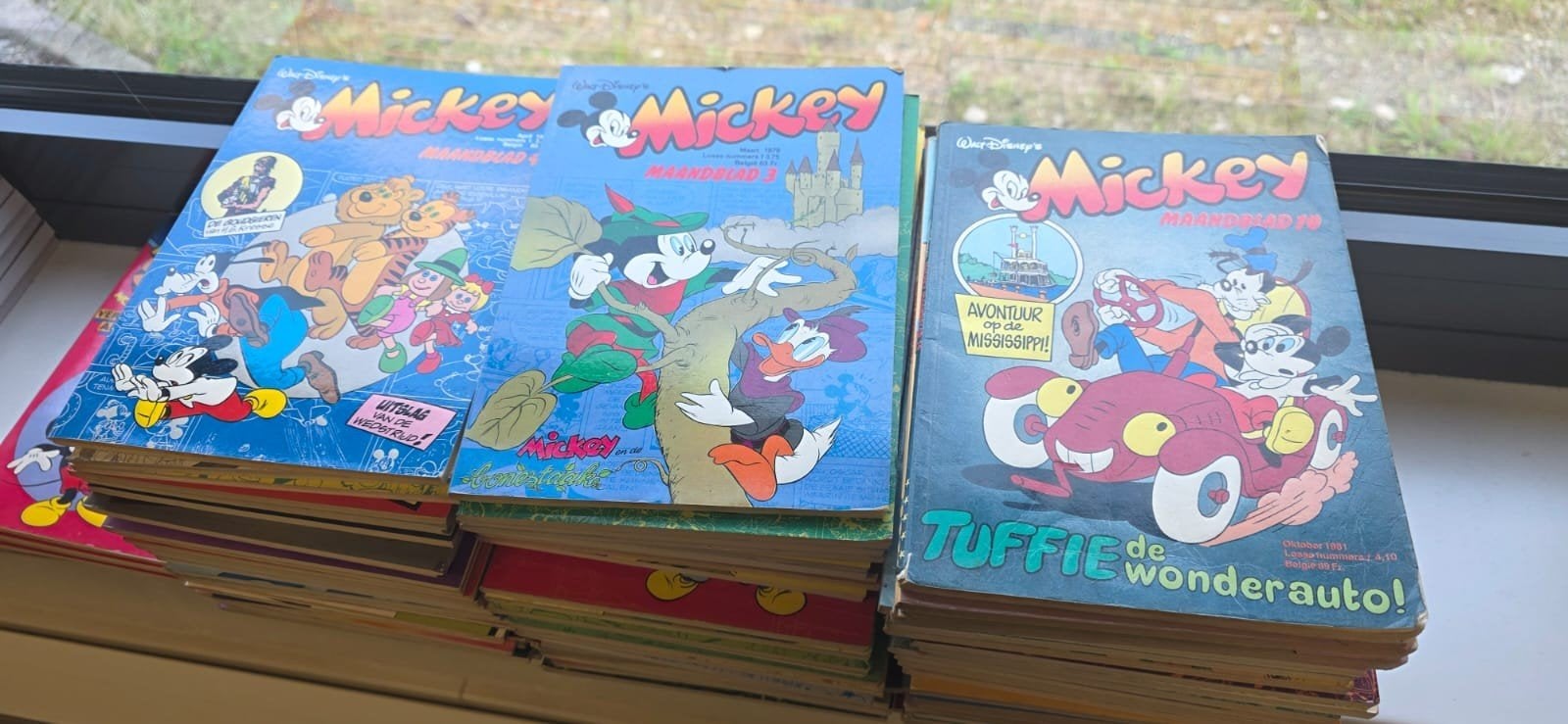 Mickey Mouse stripboeken - Diverse edities, Boeken, Meerdere stripboeken, Ophalen of Verzenden, Gelezen, Walt Disney