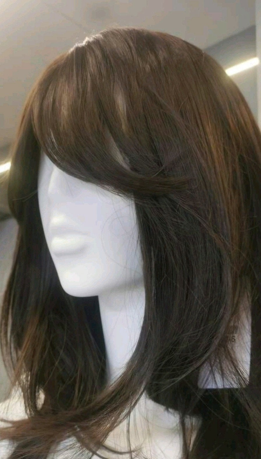 Mooie nieuw Haarwerk, wig, pruik 16/18 inch, Ophalen of Verzenden, Nieuw, Pruik of Haarverlenging