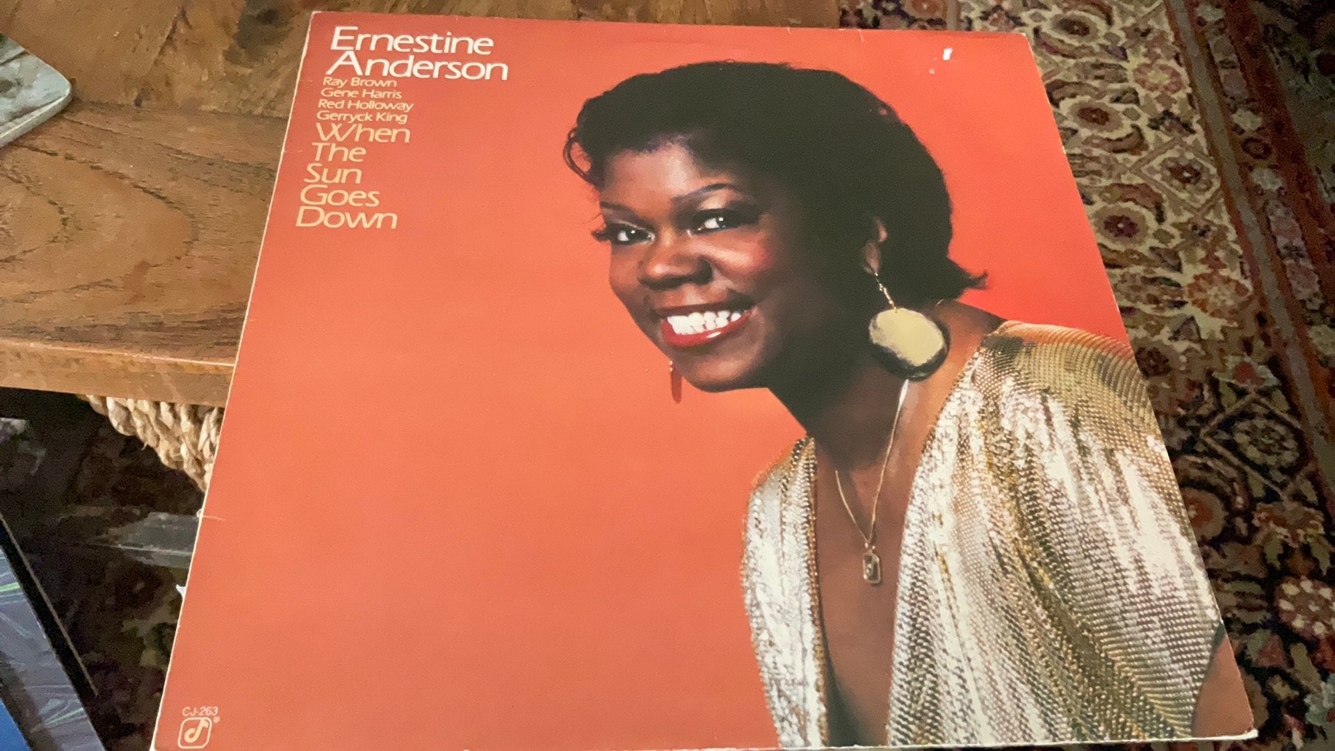 Ernestine Anderson. When the sun Goes Down, Ophalen of Verzenden, Zo goed als nieuw