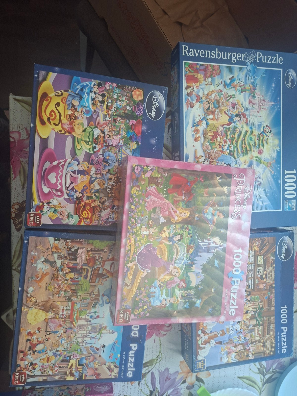 Disney puzzels, Ophalen of Verzenden, 500 t/m 1500 stukjes, Nieuw