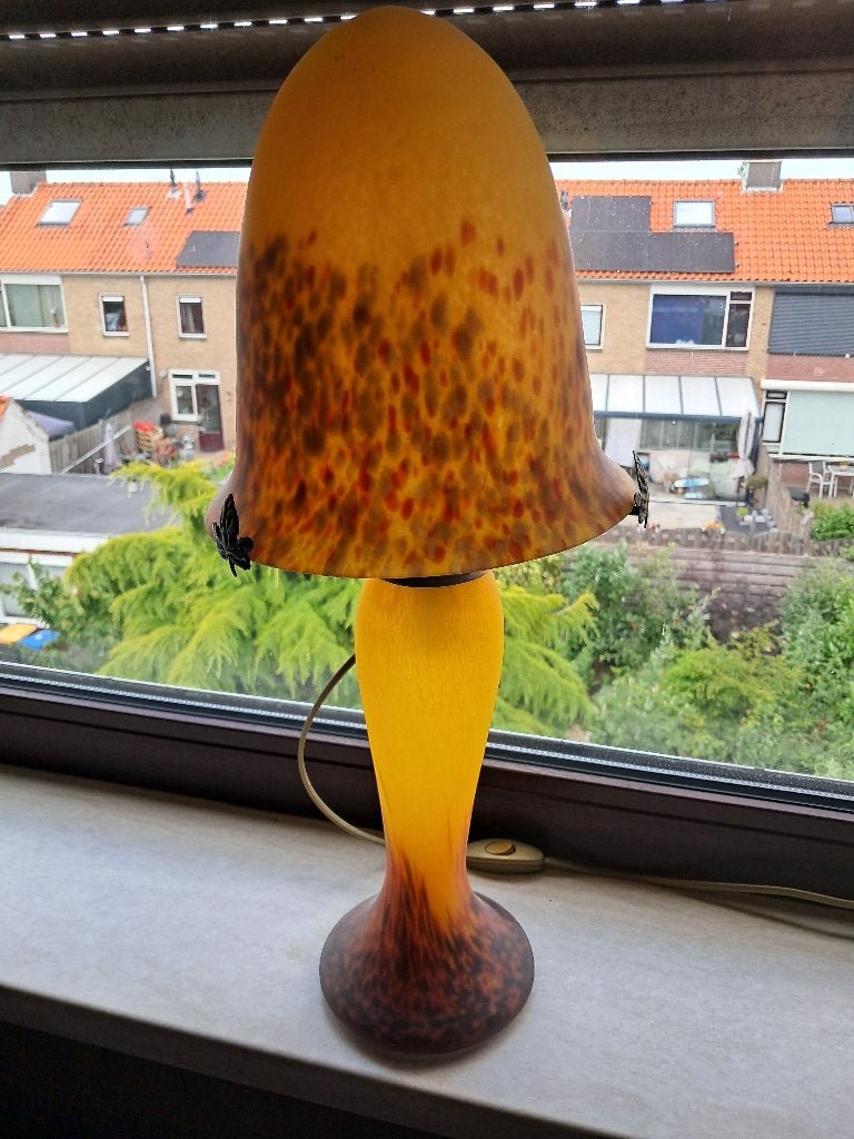 Artdeco  lamp paddenstoel, Antiek en Kunst, Antiek | Lampen, Ophalen of Verzenden