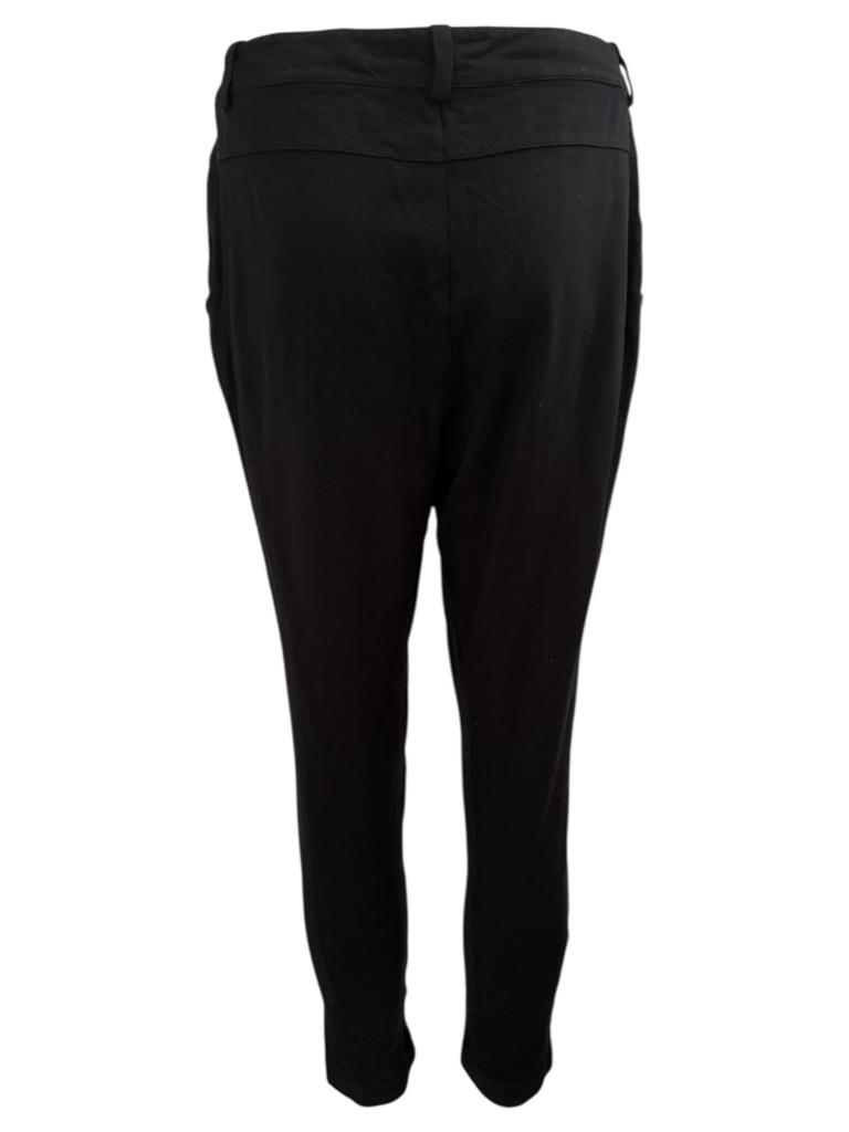 Cora Kemperman broek S, Maat 38/40 (M), Verzenden, Zwart, Zo goed als nieuw