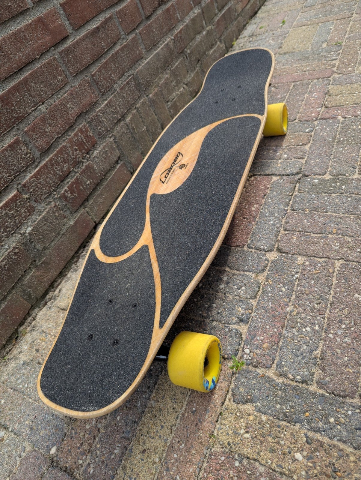 Loaded Poke Longboard – Paris Trucks & Orangatang Wielen, Ophalen of Verzenden, Zo goed als nieuw, Skateboard, Longboard