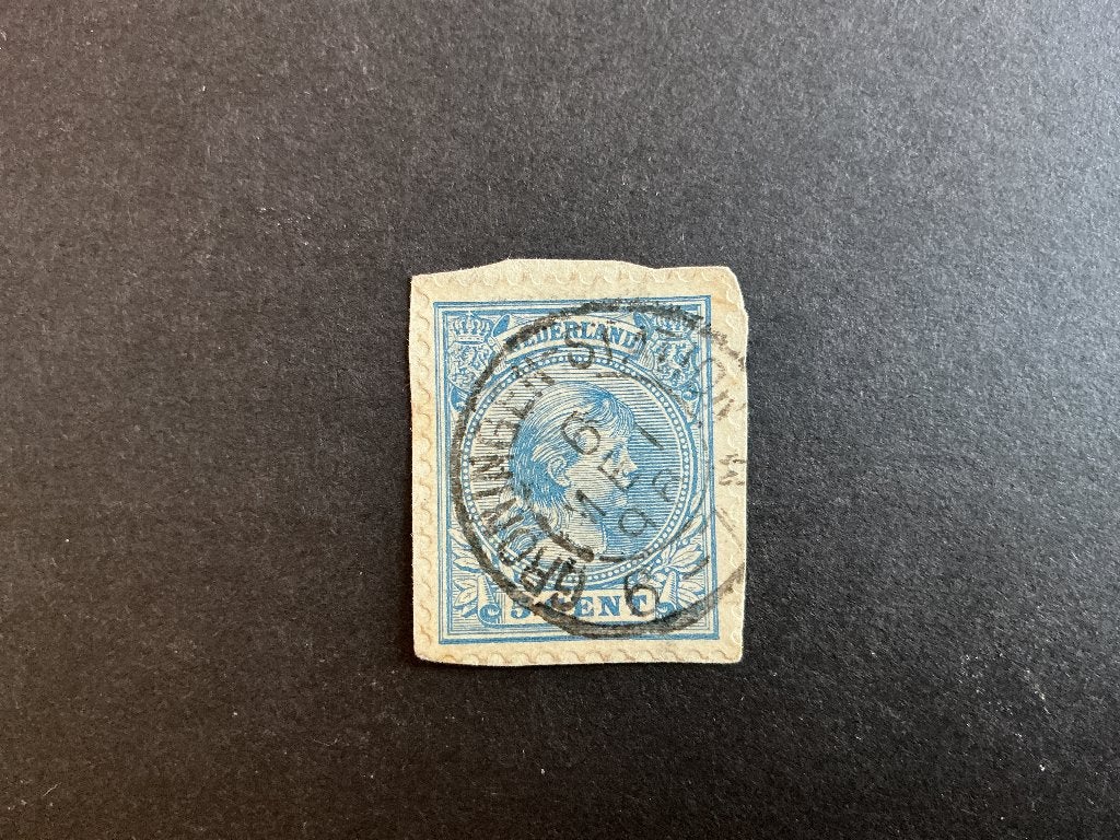 Kleinrond: Groningen-Station, Verzenden, T/m 1940, Gestempeld