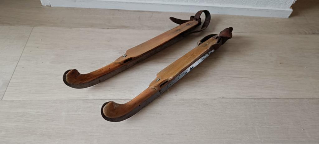 Houtjes schaatsen  Boomsma retro vintage, Ophalen of Verzenden, Noren, Overige merken
