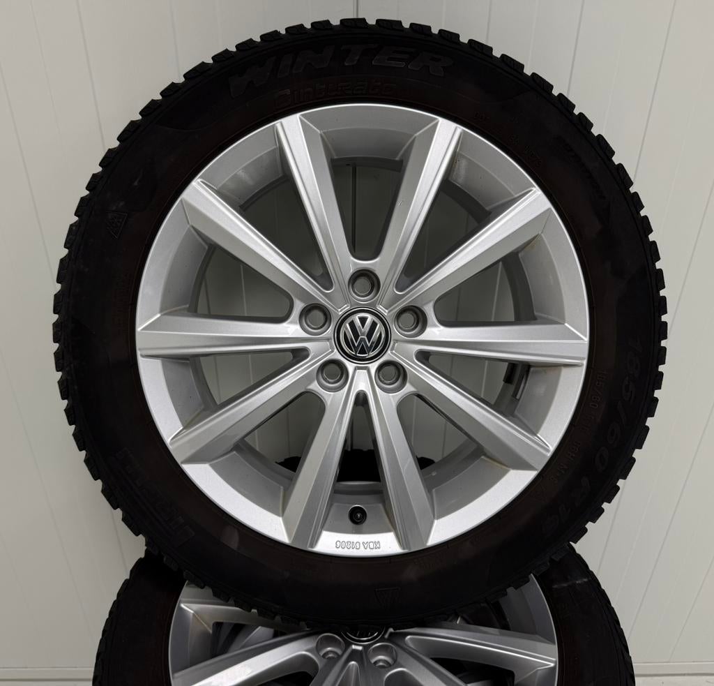 Originele Volkswagen Polo Merano Velgen 16 Inch VW GTI, Ophalen, Gebruikt, -, Banden en Velgen