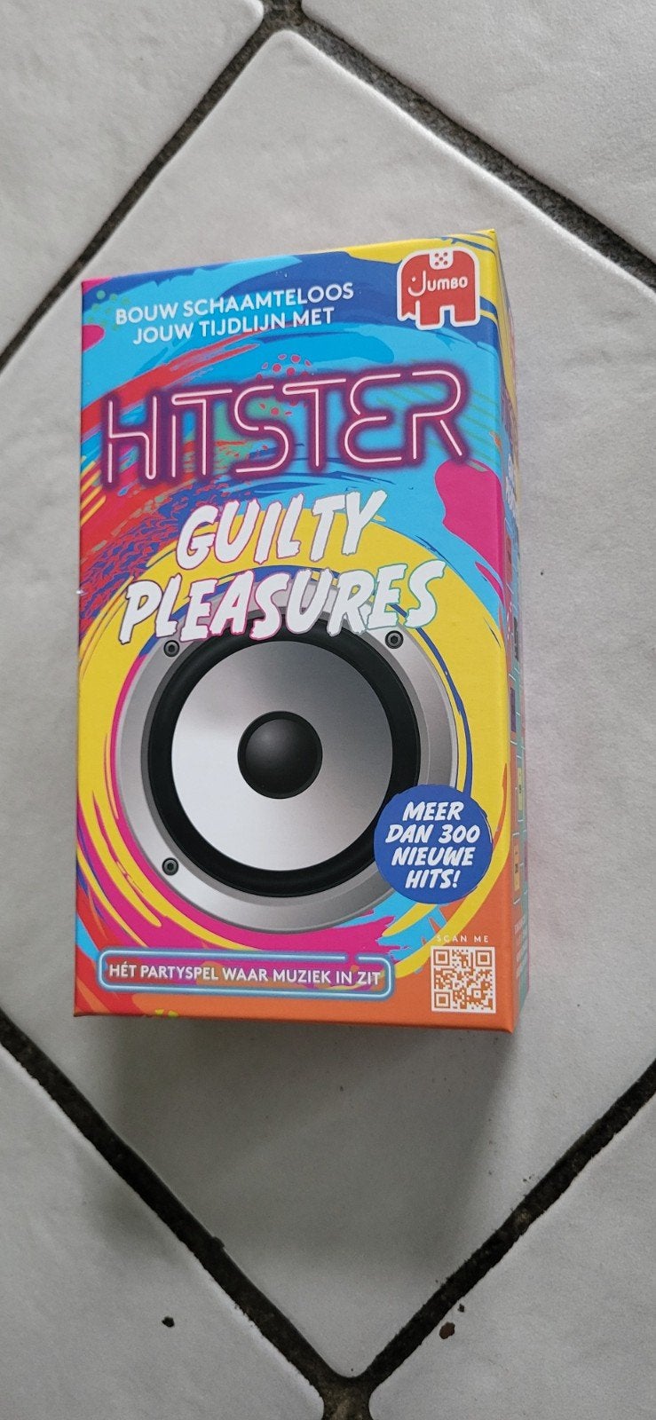 Hitster Guilty Pleasures - Nieuw in verpakking, Vijf spelers of meer, Ophalen of Verzenden, Nieuw, Jumbo