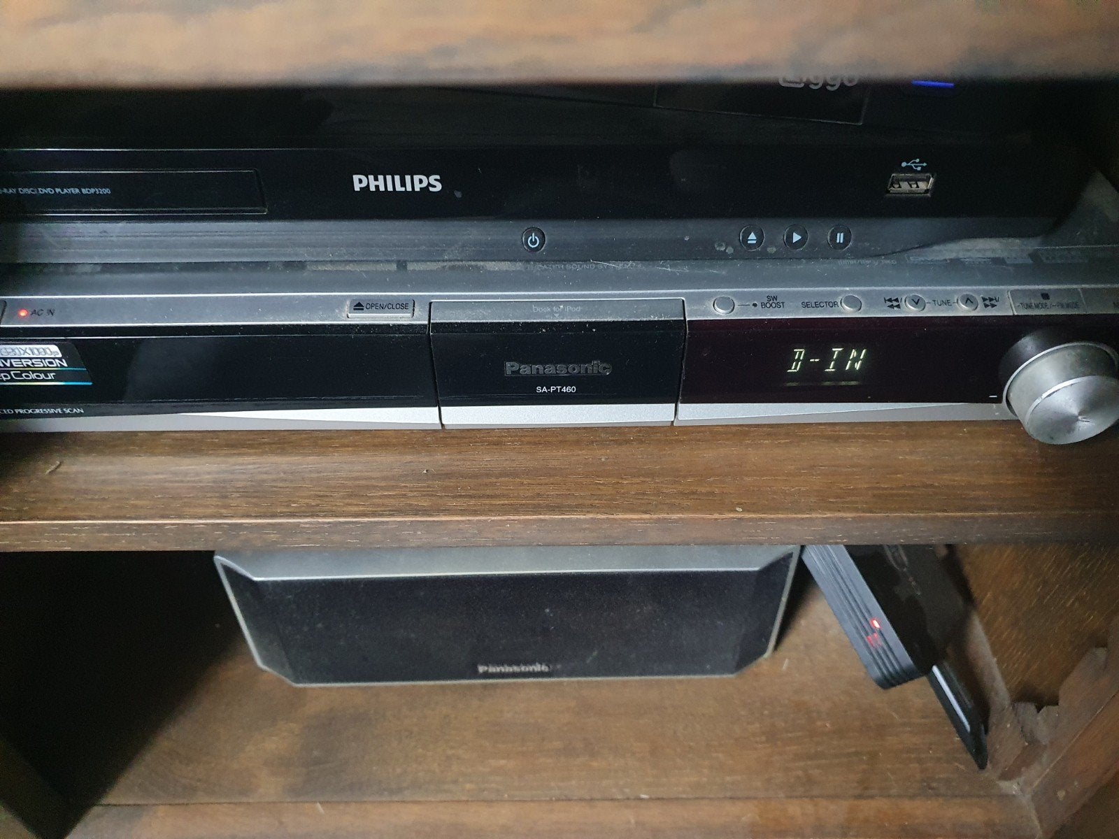 home cinema set compleet en werkend te zien, Gebruikt, Panasonic, Ophalen of Verzenden, 5.1-systeem