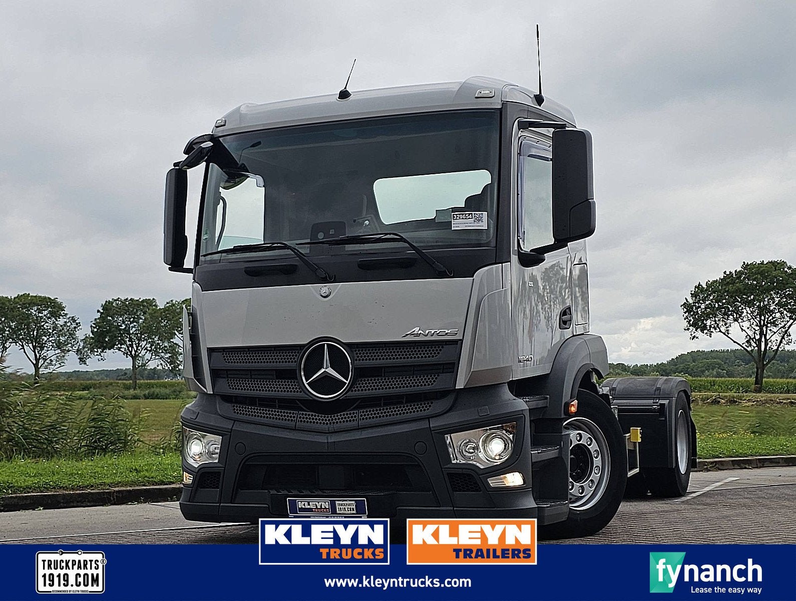 MERCEDES-BENZ ANTOS 1840 short cab xenon 264t, Automaat, 394 pk, Mercedes-Benz, Bedrijf