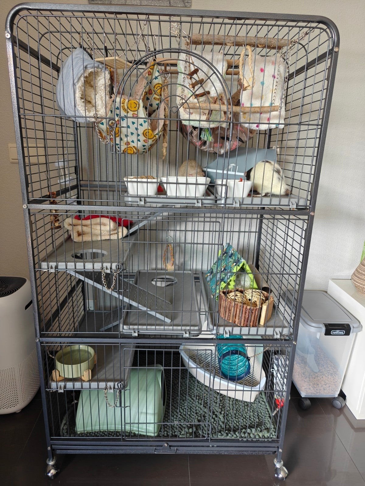 Grote dierenkooi, rattenkooi, kooi, Ophalen, Kooi, Chinchilla, Zo goed als nieuw
