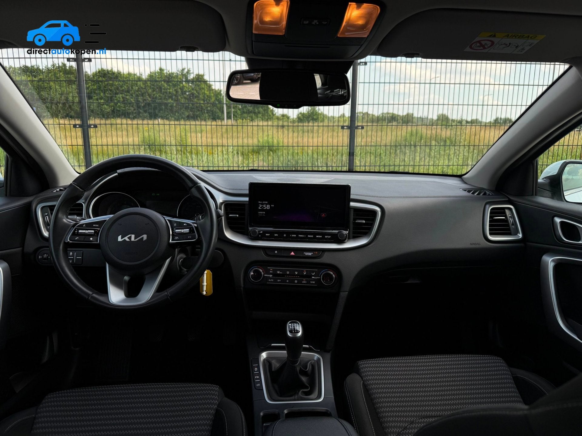 Kia Ceed Sportswagon 1.0 T-GDi DynamicLine | Achteruitrijcam, Voorwielaandrijving, Stof, Gebruikt, Wit