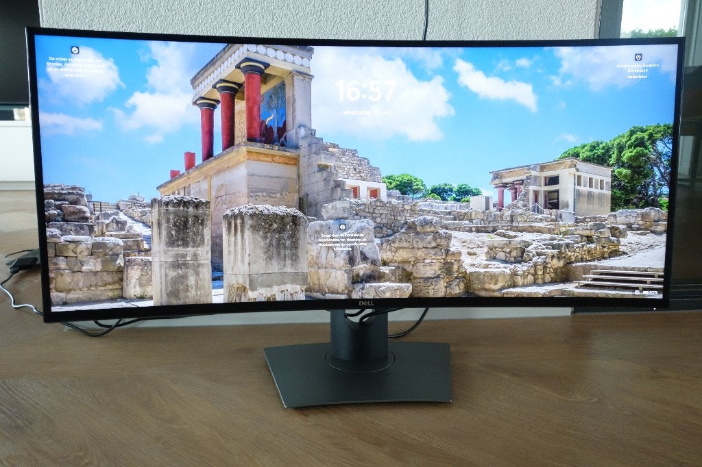 beeldscherm Dell U3818DW, Ophalen, IPS, Curved, Ultra HD (4K)