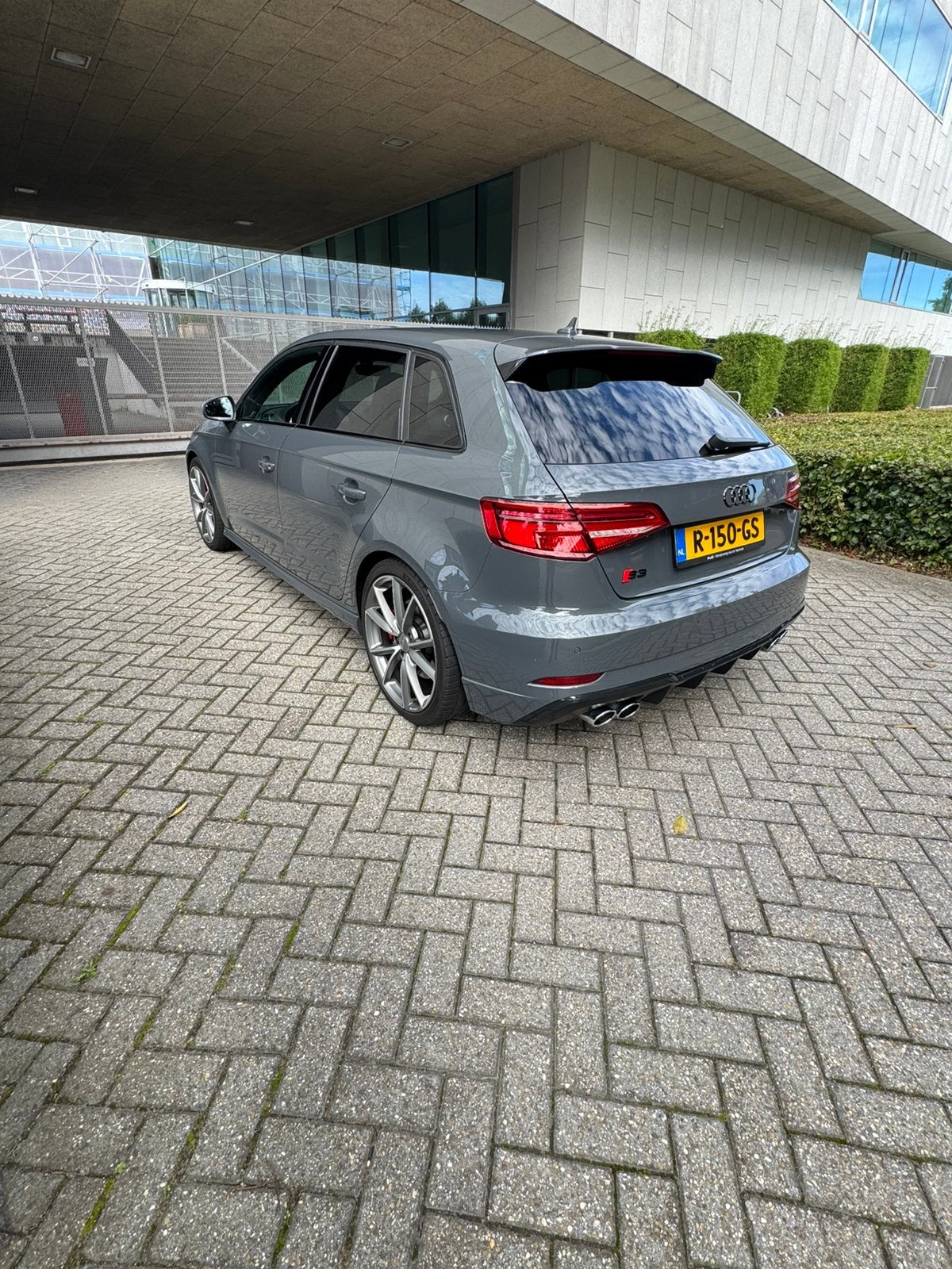 Audi S3 2.0 TFSI 390PK QUATTRO 2017 GRIJS BLACK OPTIC, Automaat, S3, 15 km/l, 1440 kg
