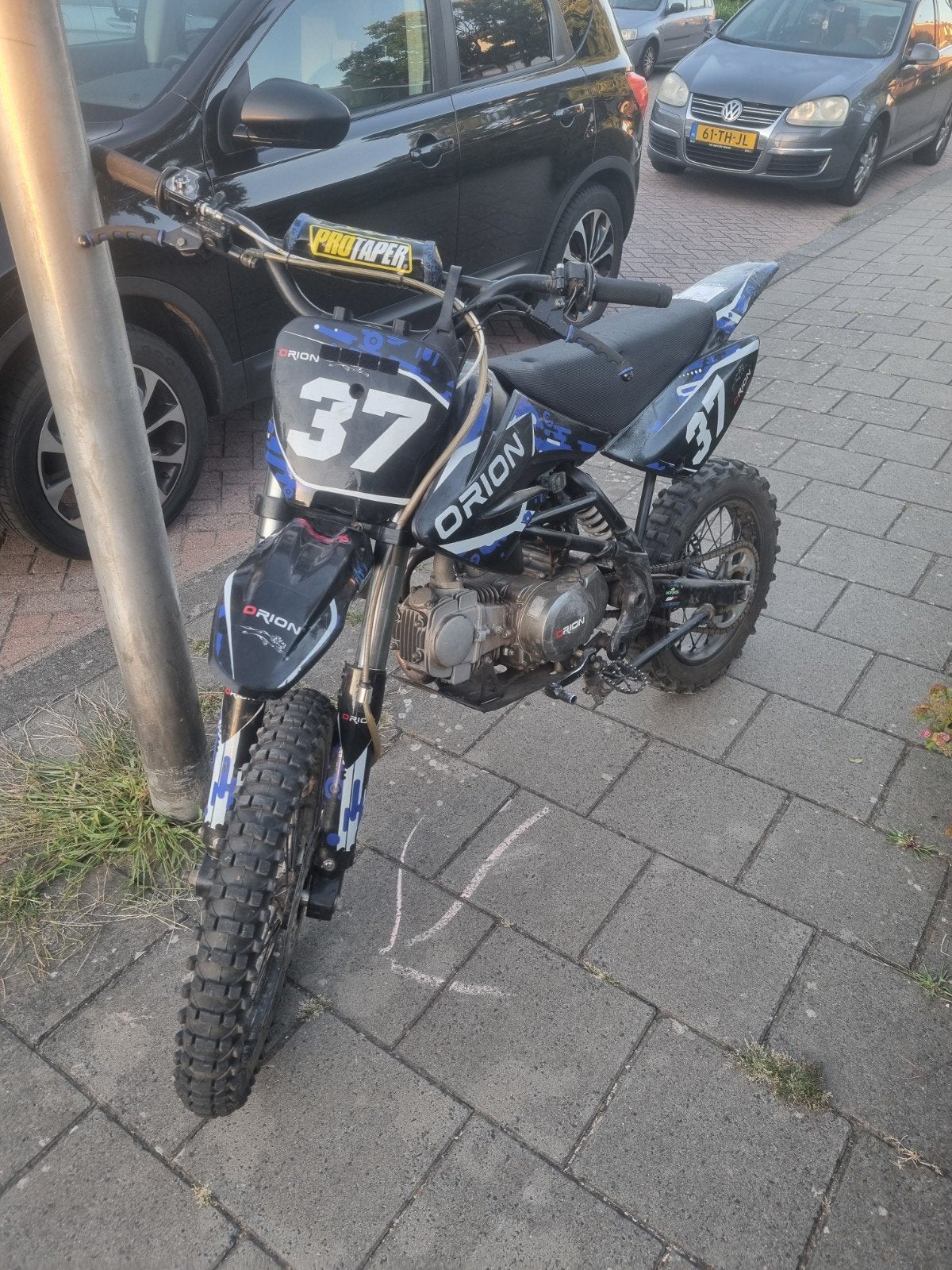 orion 125cc 4 takt, Fietsen en Brommers, Minibikes, Midibikes en Pitbikes, Gebruikt, 125 cc, Pitbike, Schijfrem