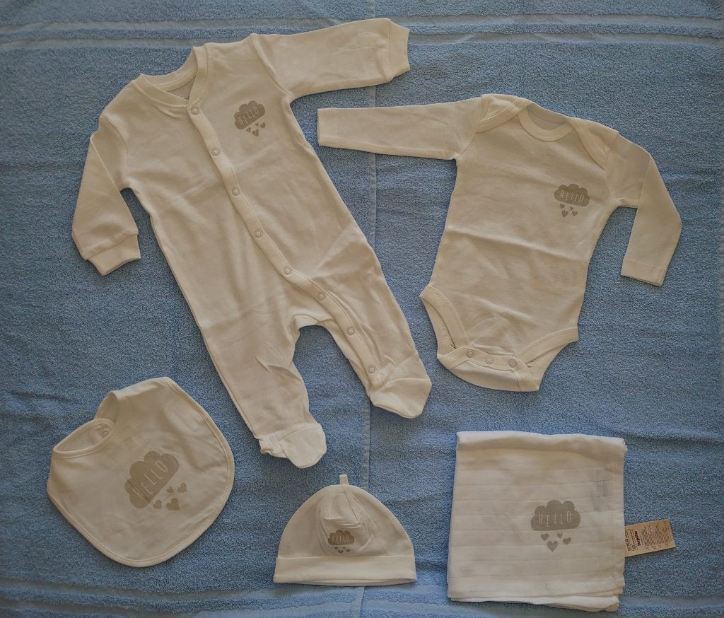 unisex 5-delig babysetje Lupilu maat 50 - 56 Nieuw, Nieuw, Pakje, Lupilu, Verzenden