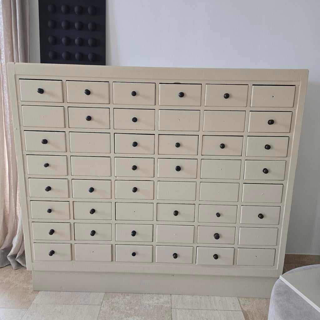 Vintage ladekast | kast met lades | kasten, Huis en Inrichting, Ophalen, 5 laden of meer, 100 tot 150 cm, Zo goed als nieuw