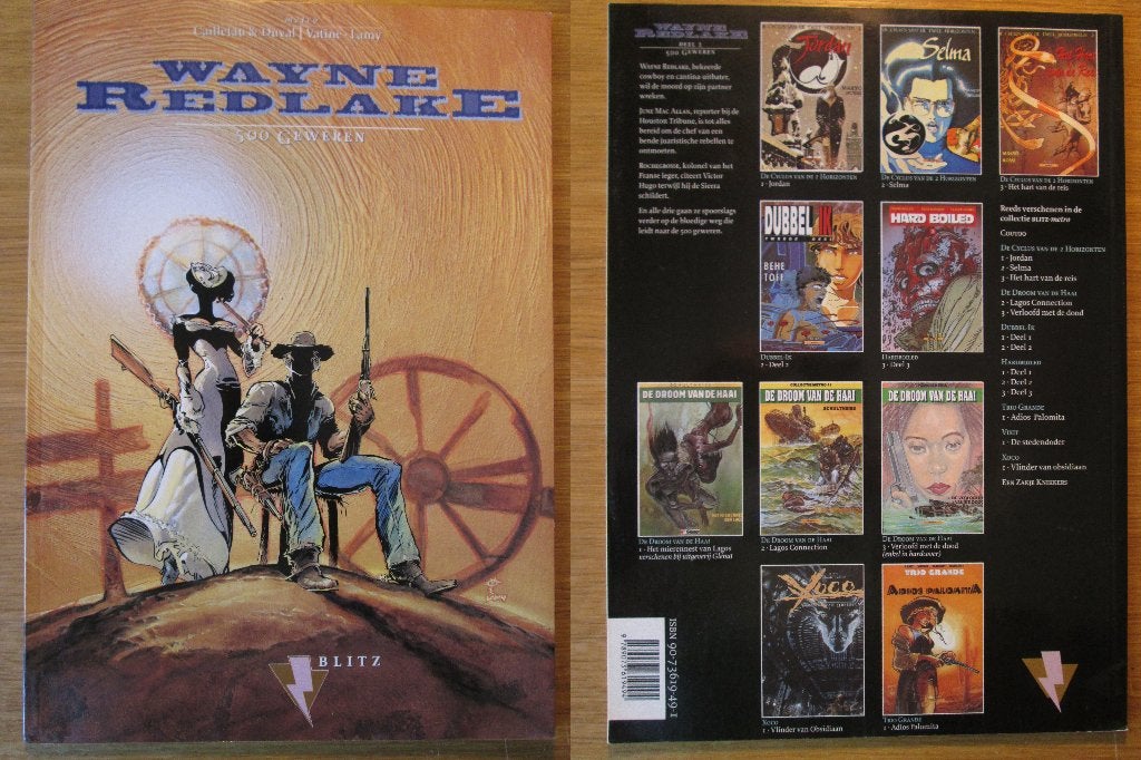 Wayne Redlake 1 - 500 geweren (SC), Eén stripboek, Ophalen of Verzenden, Zo goed als nieuw, Fabrice Lamy