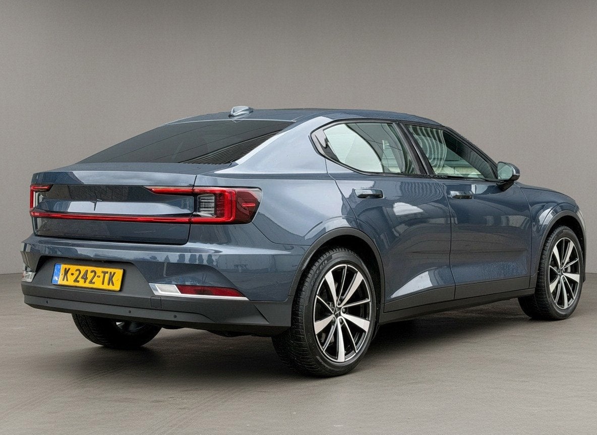 Polestar 2 Long Range Dual Motor Launch Edition 78kWhSOH 89%, Auto's, Polestar 2, Gebruikt, Zwart, Blauw
