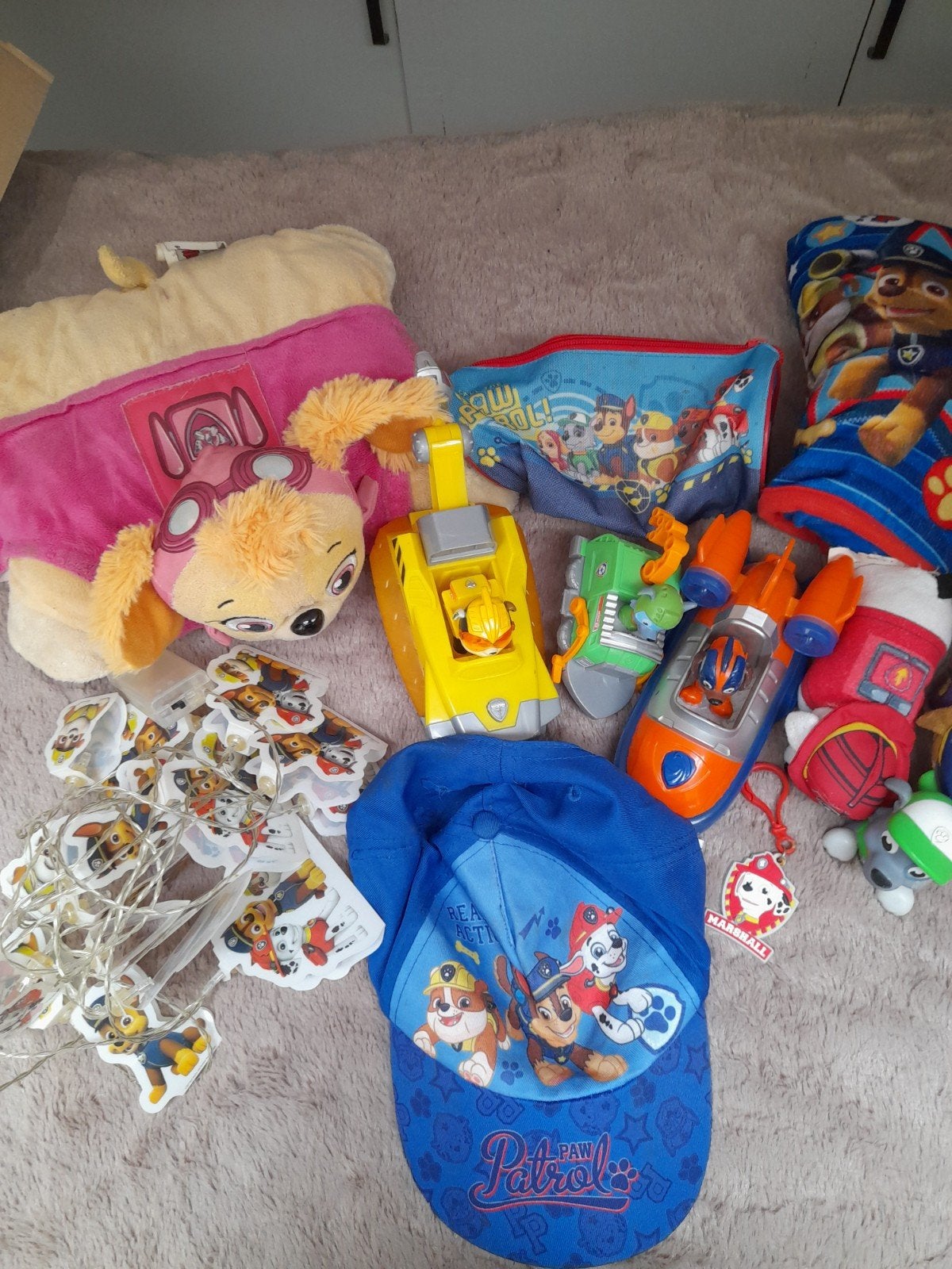 Paw Patrol speelgoed en accessoires pakket, Ophalen of Verzenden, Gebruikt, Jongen of Meisje