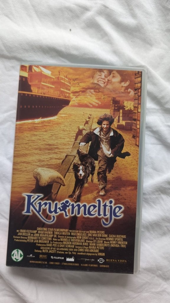 Kruimeltje VHS - Nederlandse Familiefilm, Cd's en Dvd's, Gebruikt, Alle leeftijden, Kinderfilm, VHS