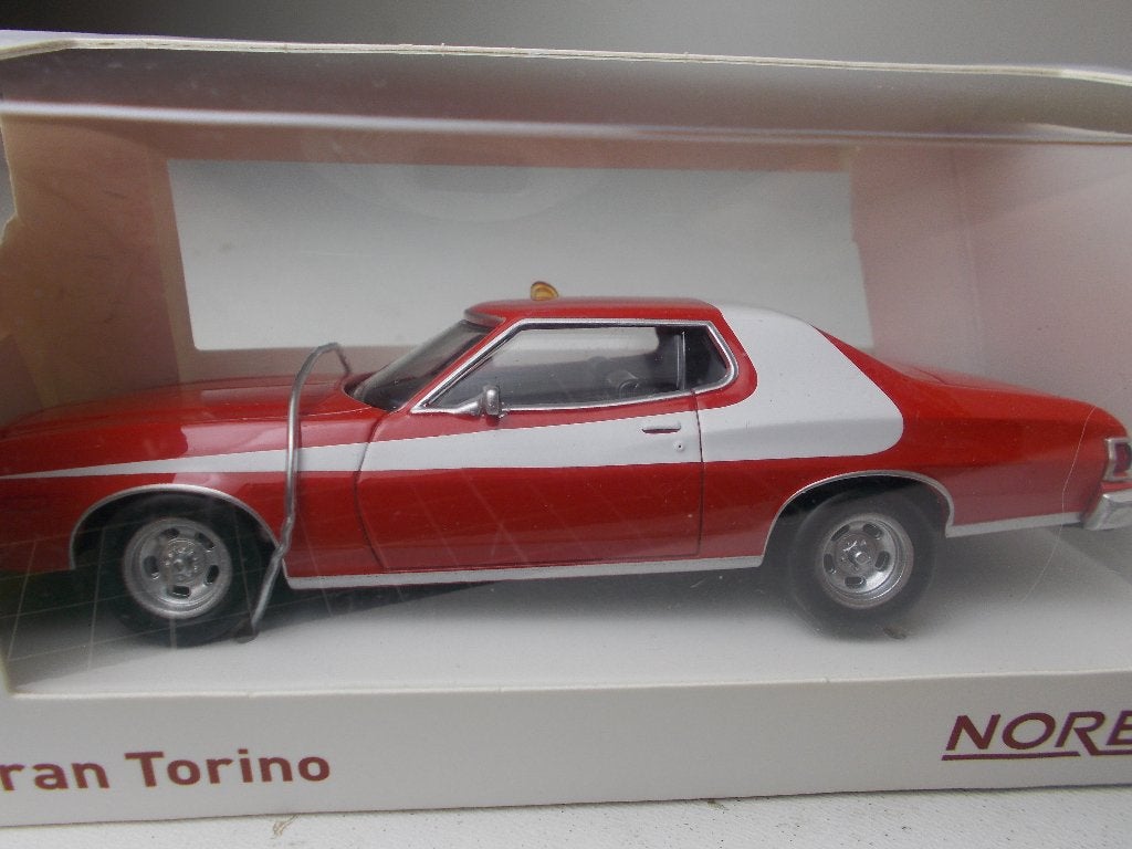 Vintage NOREV (Nieuwstaat!) STARKSY & HUTCH FORD GRAN TORINO, Ophalen of Verzenden, Nieuw, Auto, Norev