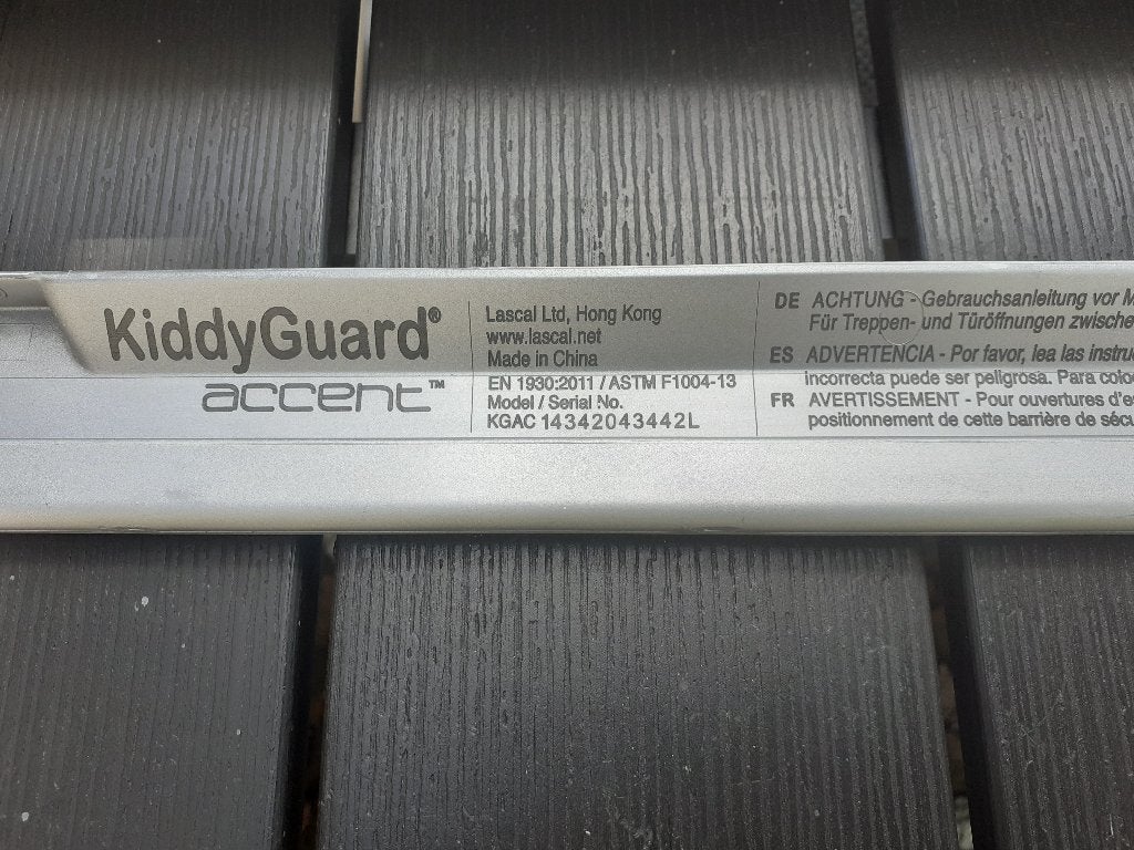 traphekje  Kiddy Guard Accent, Overige materialen, Gebruikt, Oprolhekje, Ophalen of Verzenden