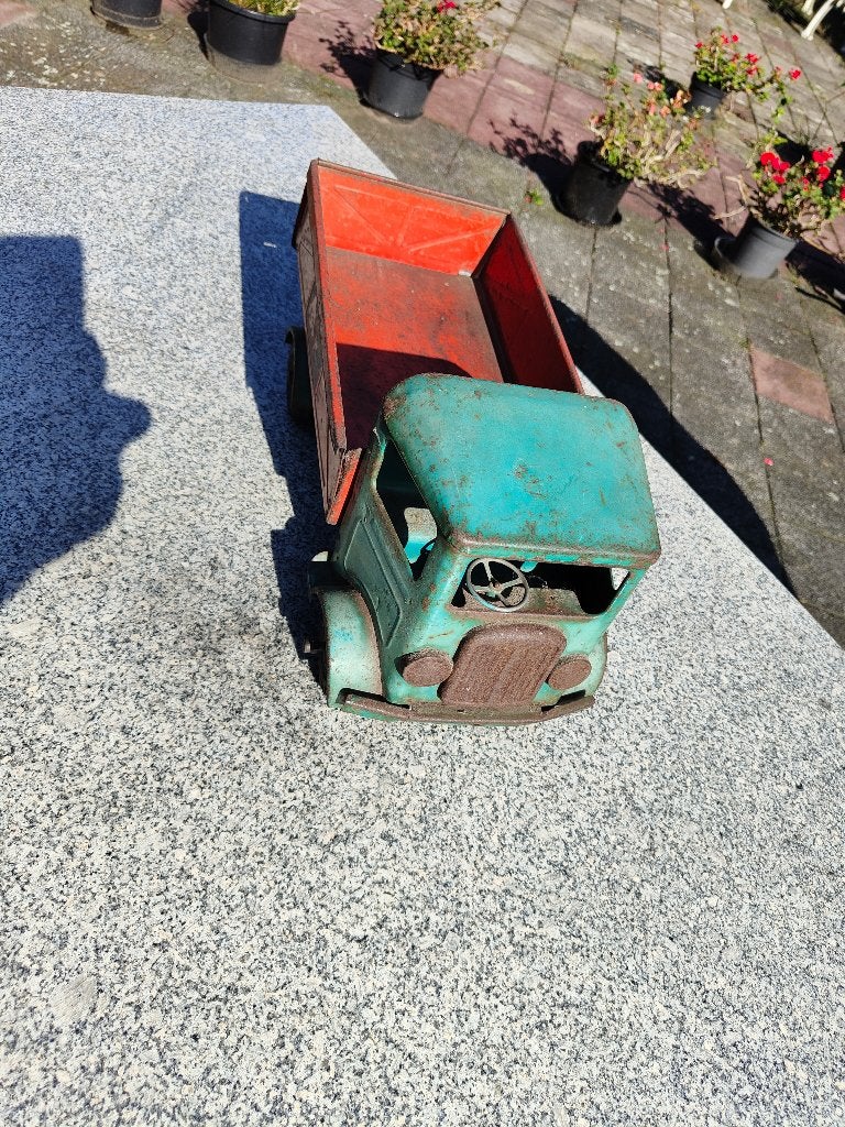 Tri-ang vrachtwagen, Ophalen, Gebruikt
