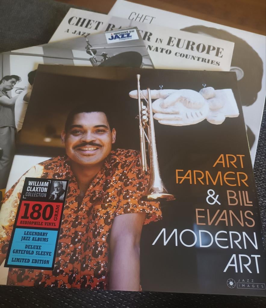 Bill Evans & Art Farmer - Modern Art 1958/Deluxe Reissue, 10 inch, 1980 tot heden, Ophalen of Verzenden, Blues