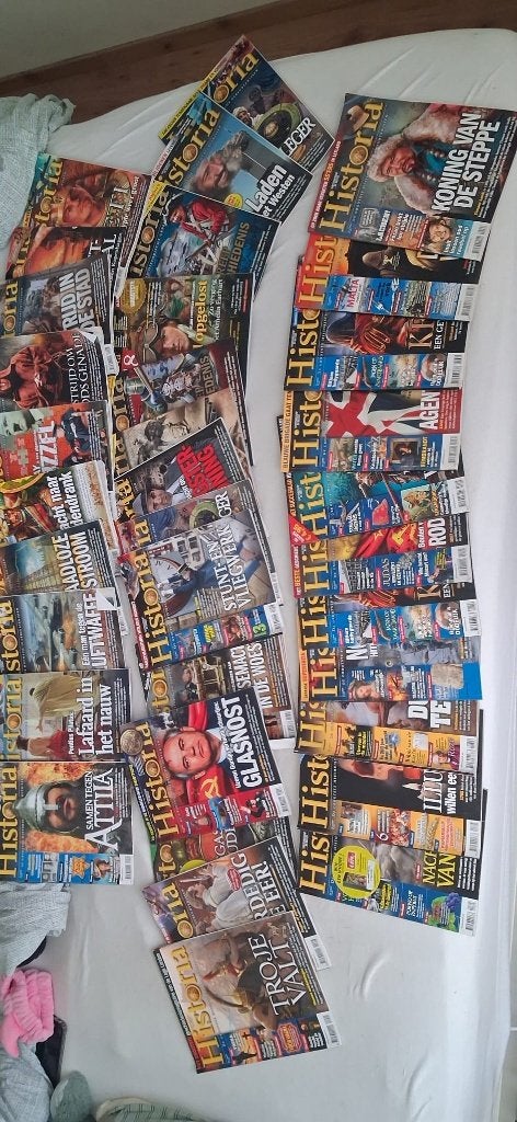 Historia tijdschriften, Ophalen, Gelezen, Overige typen