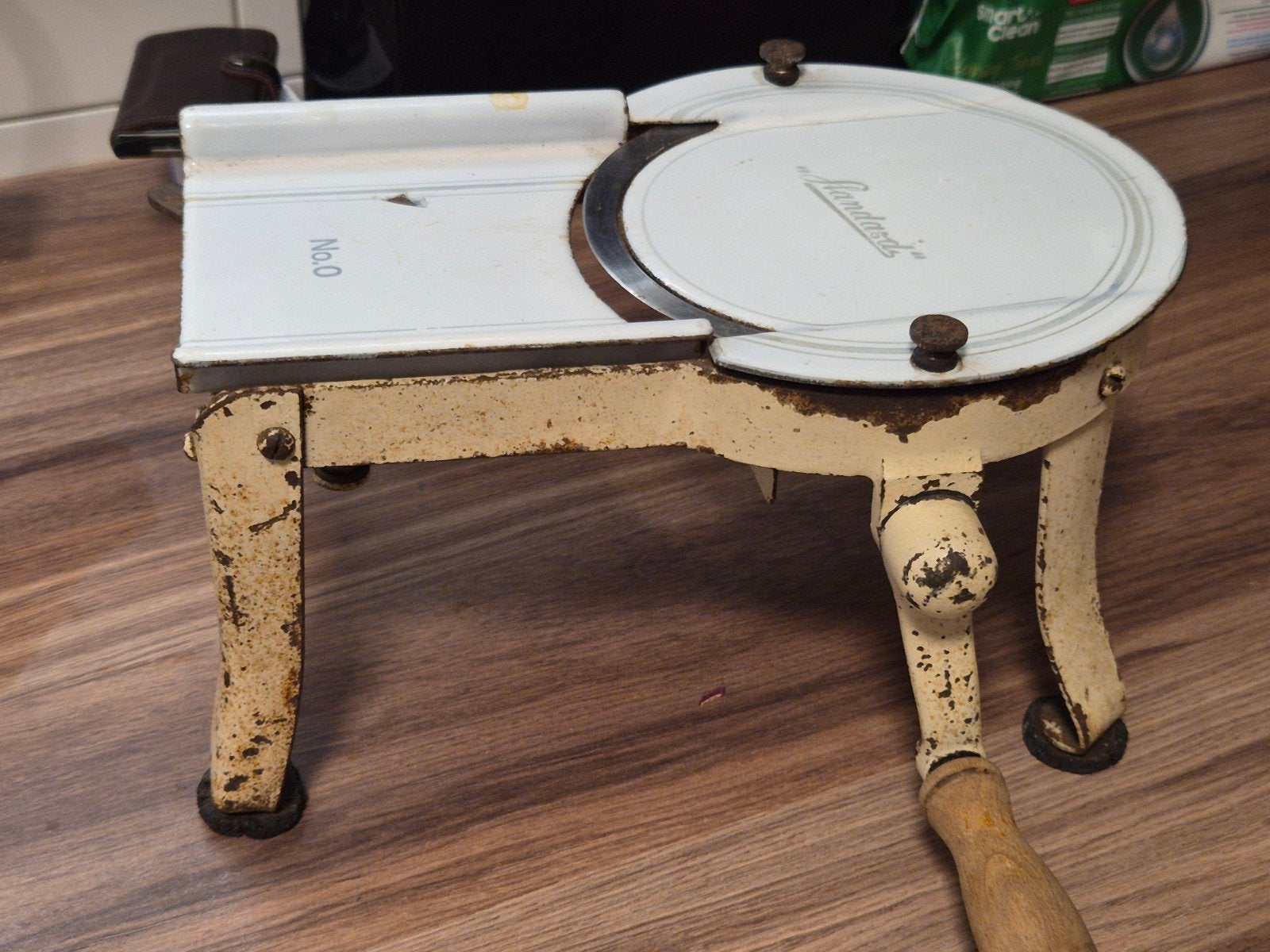 Vintage snijmachine - Handbediend, Antiek en Kunst, Ophalen of Verzenden